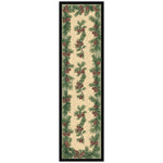Gifts of the Forest Green Rug - 2 x 8