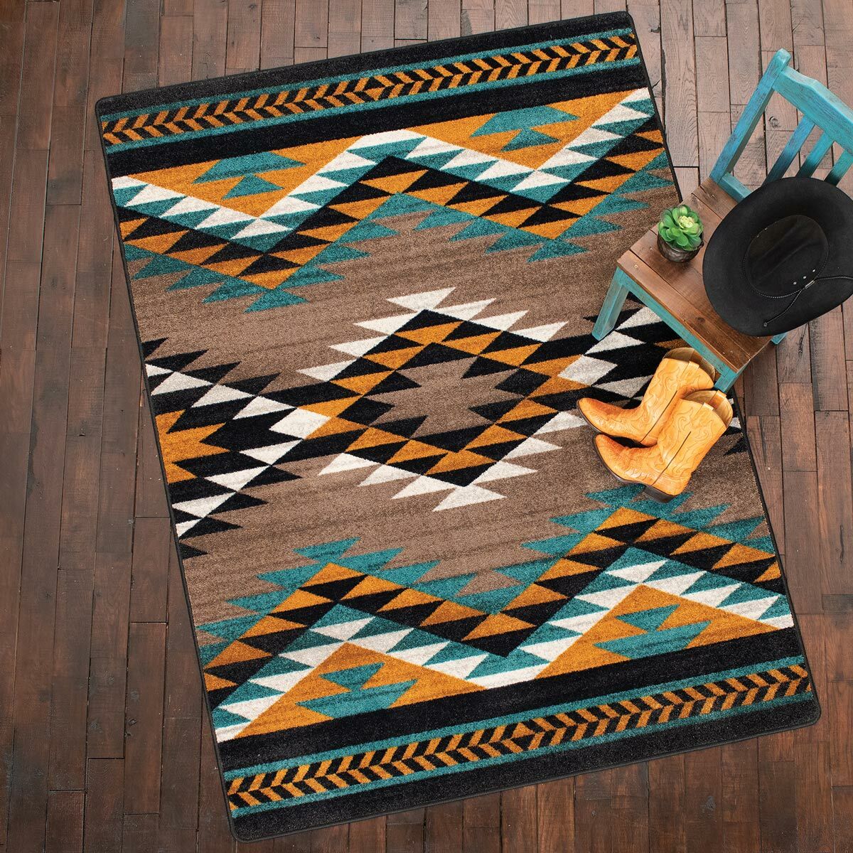 Southwest Horizon Rug - 5 x 8
