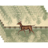 Running Deer Placemats - Set of 4 - OUT OF STOCK UNTIL 06/16/2026