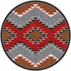 Heritage Southwestern Rug - 8 Ft. Round