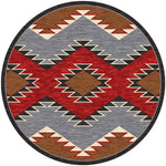 Heritage Southwestern Rug - 8 Ft. Round