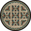 Mojave Arrows Rug - 8 Ft. Round