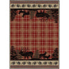 Woodland Elk Trail Rug - 2 x 3