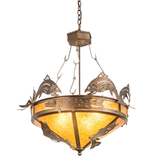 All Caught Up Inverted Pendant Light