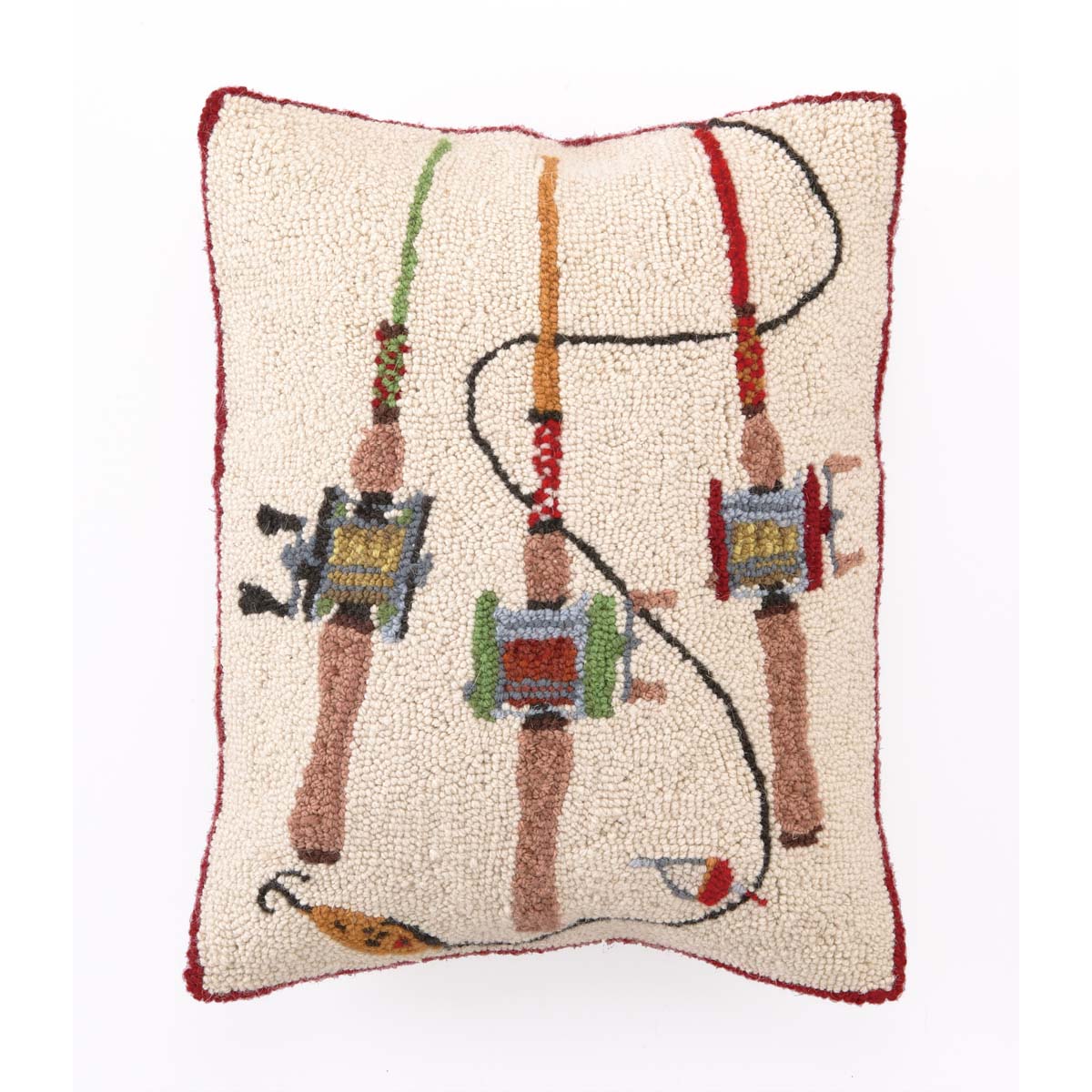 Wilderness Fishing Rods Hooked Pillow - OUT OF STOCK UNTIL 09/10/2026