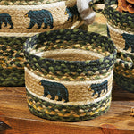 Mama Bear & Cub Braided Utility Basket