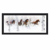 Wild Winter Horses Personalized Framed Canvas