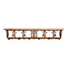 Yei 42 Inch Pine Hook Shelf