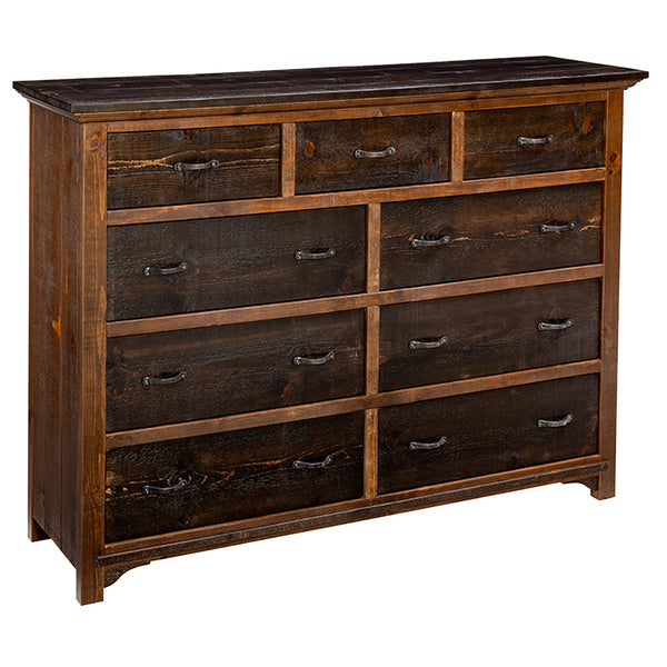 Sierra Woods 9 Drawer Dresser from Black Forest Decor Sierra Woods 9 Drawer Dresser from Black Forest Decor