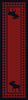 Moose Refuge Red Rug - 2 x 8