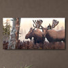 Yukon Moose Personalized Stretched Canvas