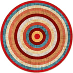 Southwest Fiesta Rug - 8 Ft. Round