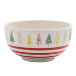 Retro Trees Bowls - Set of 4