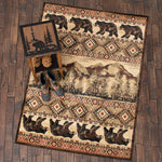 Taos Bears Rug - 2 x 8