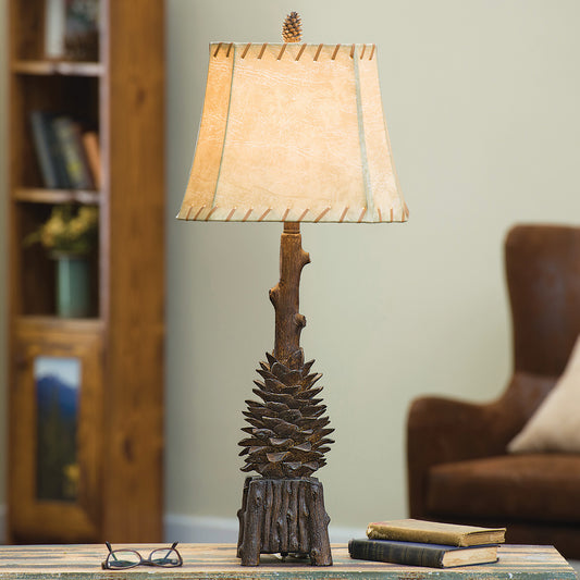 Pinecone Point Table Lamp - OVERSTOCK