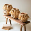 Island Seagrass Lanterns - Set of 3 - OVERSTOCK - OUT OF STOCK