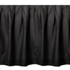 Black Night Gathered Bedskirt - Full