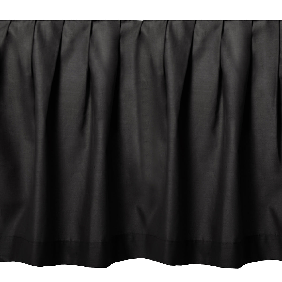 Black Night Gathered Bedskirt - Full