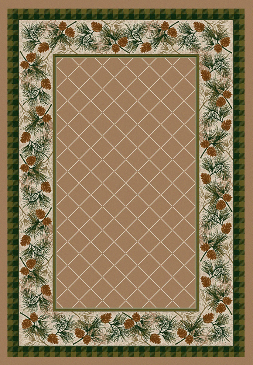 Evergreen Light Sandstone Rug - 4 x 5