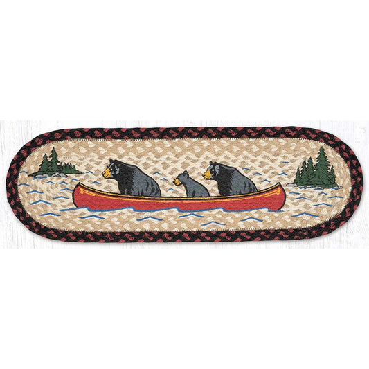 Canoeing Bears Stair Treads - Set of 2