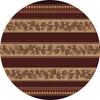 Burnished Pilgrim Pinecone Rug - 8 Ft. Round
