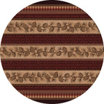 Burnished Pilgrim Pinecone Rug - 8 Ft. Round
