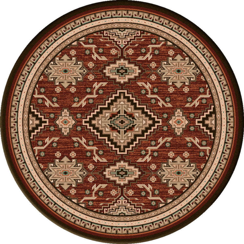 Diamond Trails Rug - 8 Ft. Round