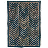 Camp Chevron Black Rug - 3 x 5