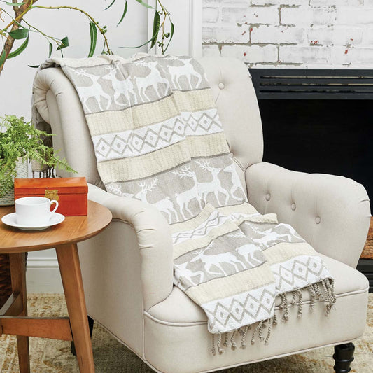 Woodsy Deer Throw