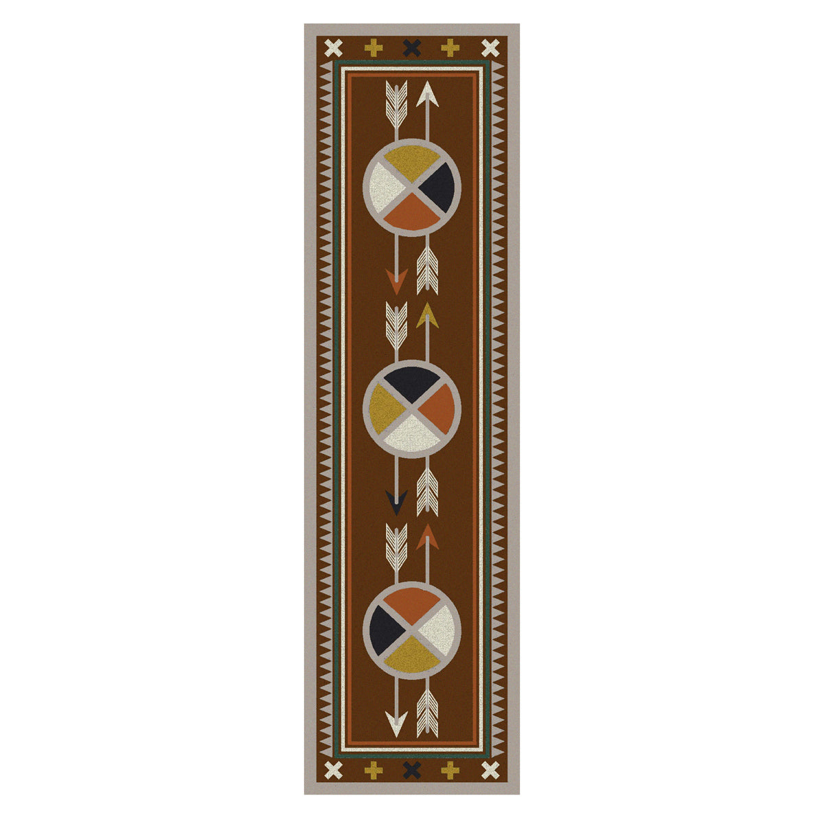 Muroc Arrows Rug - 2 x 8