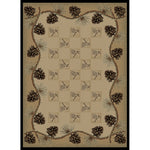 Pinecone Plethora Rug - 5 x 8