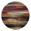 Rustic Landscape Rug - 8 Ft. Round