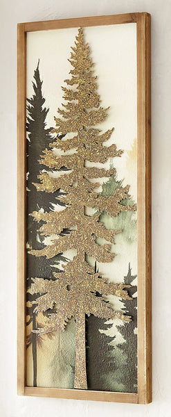 Pine Woods Wall Art - 1