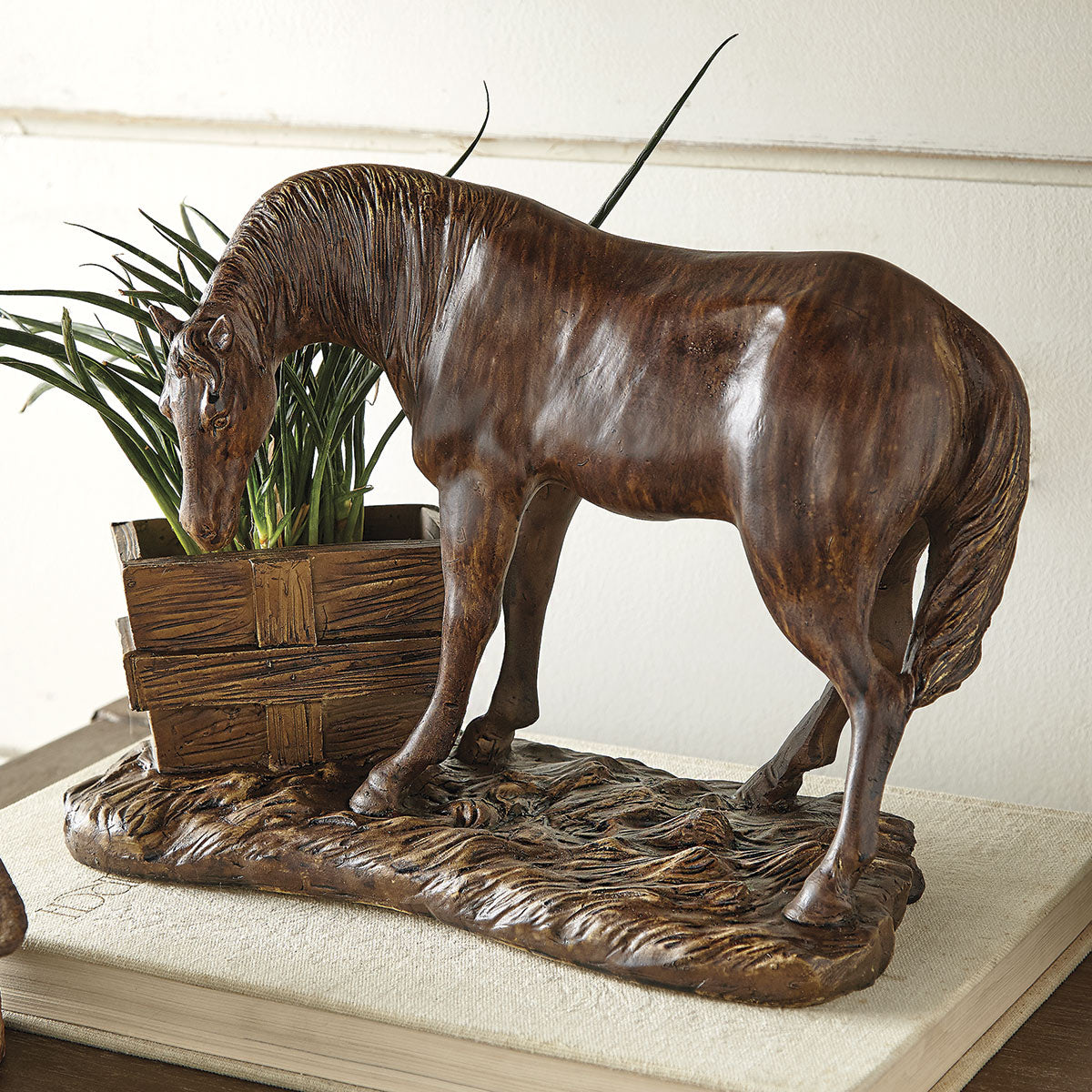 Grazing Horse Planter
