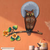 Whimsical Owl Metal Wall Art
