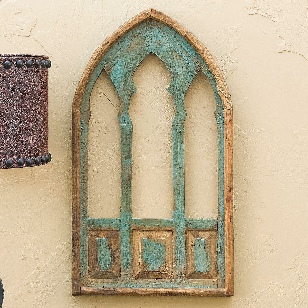 Trinity Window Turquoise Wall Hanging
