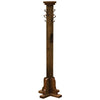 Barnwood Floor Coat Tree with Pegs