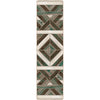 Western Barnwood Rug - 2 x 8