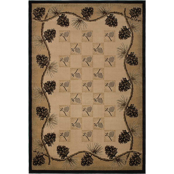 Pinecone Plethora Rug - 2 x 3
