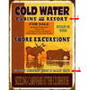 Cold Water Sign - 28 x 38