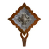 Diamond Old Silver Berry Concho Single Hook