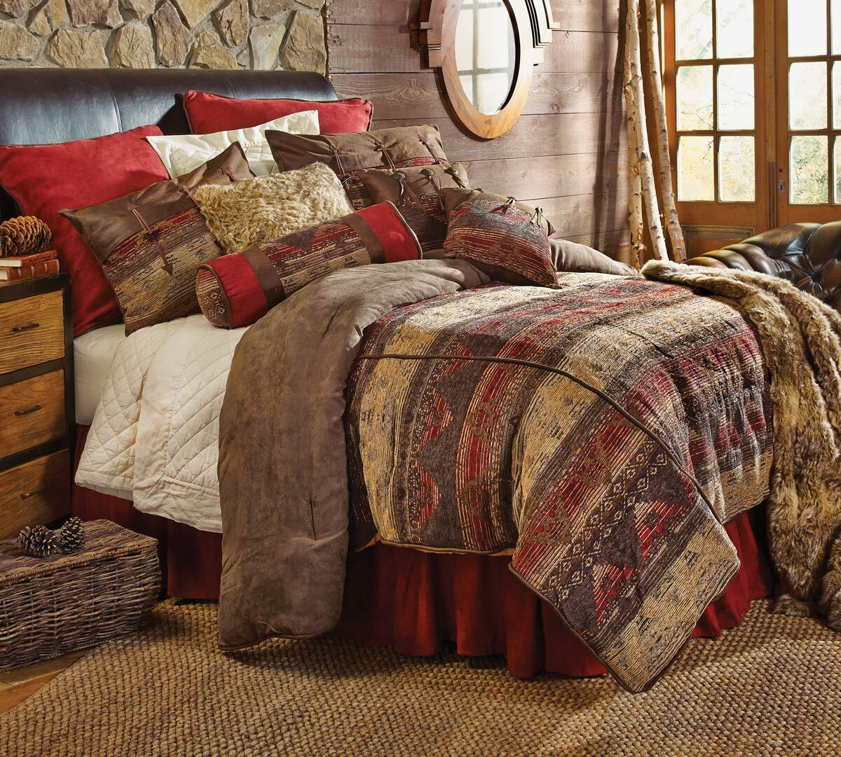 Sierra Chenille Suede Bed Set - King
