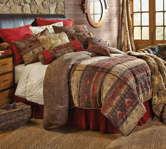 Sierra Chenille Suede Bed Set - King
