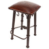 Running Horses Iron Barstool