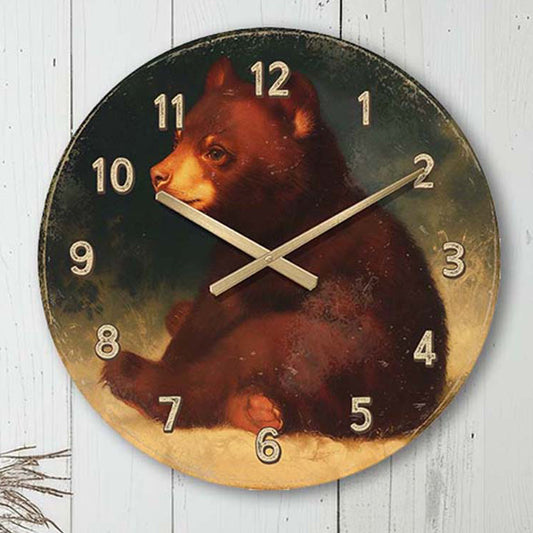 Honey Haven Bear Wall Clock