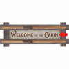 Cabin Personalized Wood Sign - Light Background