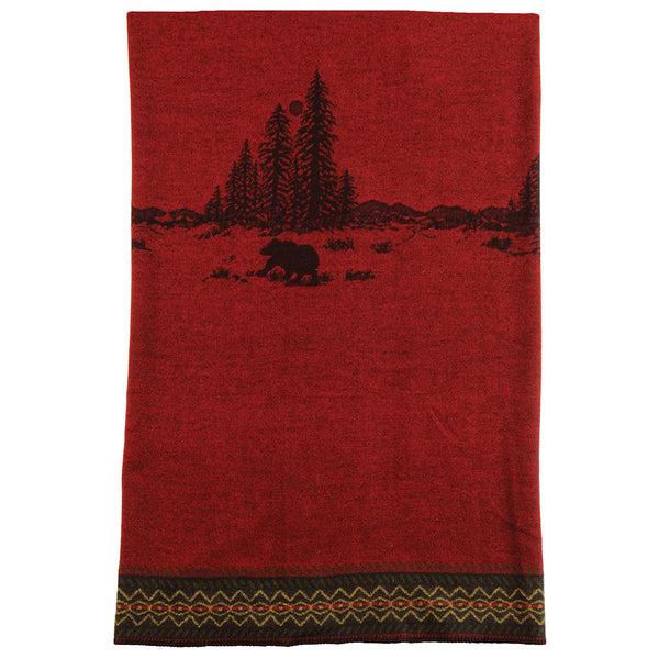 Wooded River Bear 5 Throw