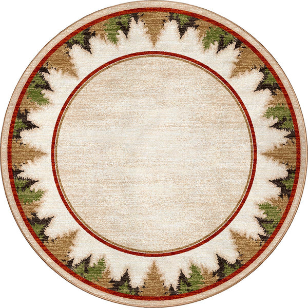 Woodland Grove Rug - 8 Ft. Round