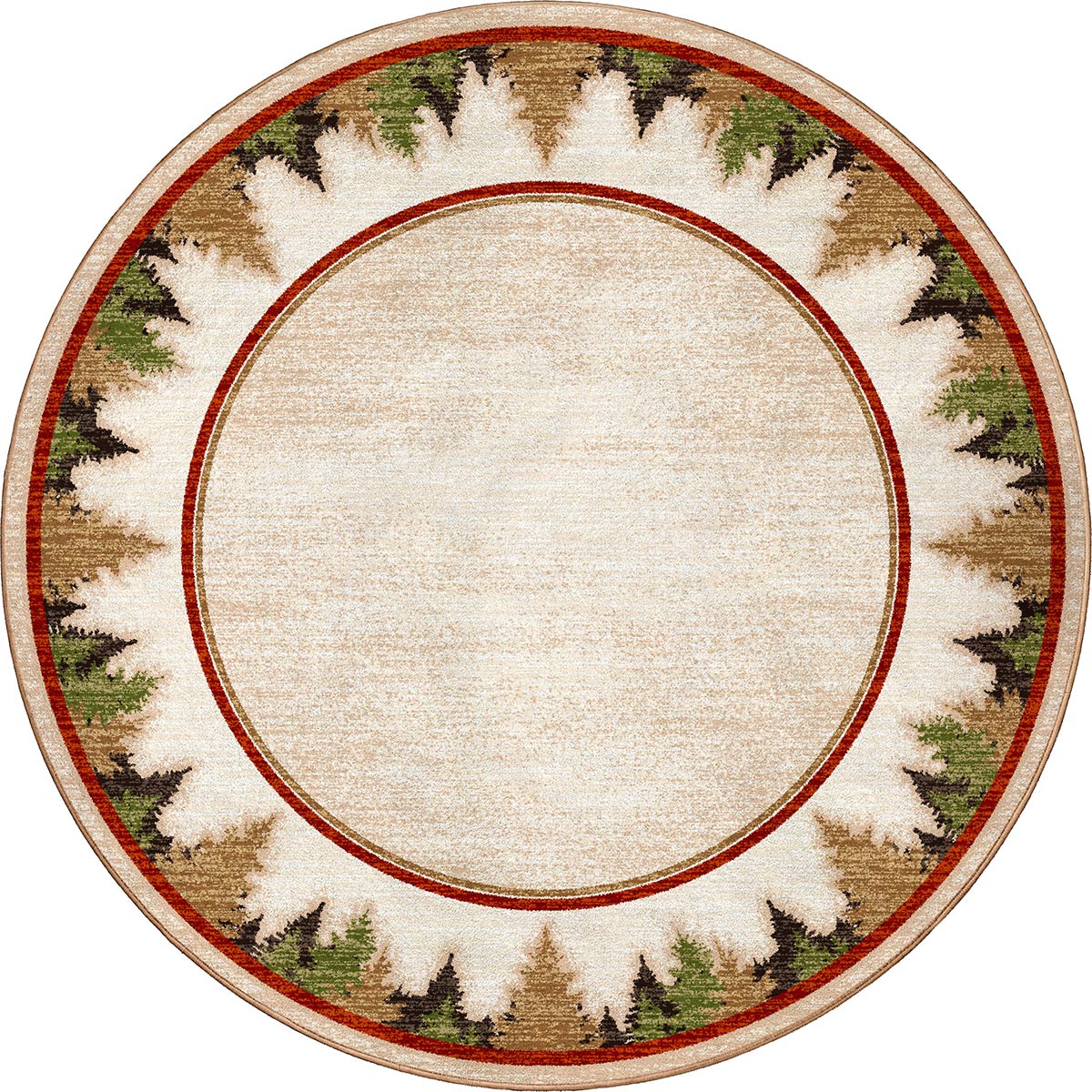 Woodland Grove Rug - 8 Ft. Round