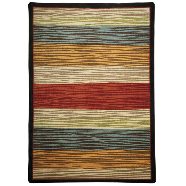 Earth Rhythms Multi Rug - 11 x 13